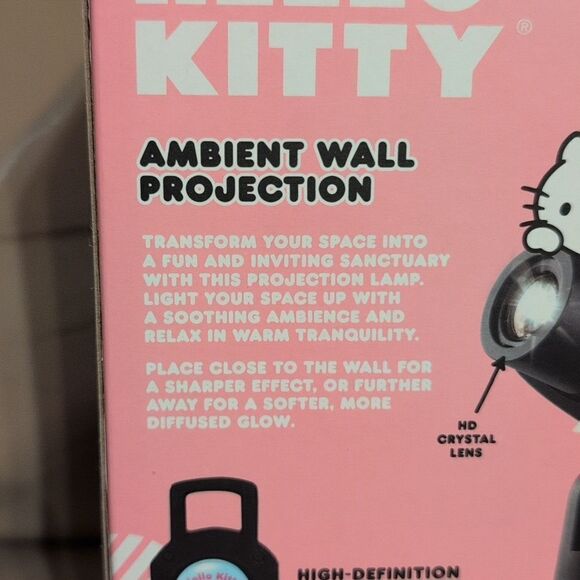 Hello Kitty Ambient Wall Projector, NEW - Picture 4 of 8